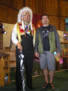 Dan with Chief