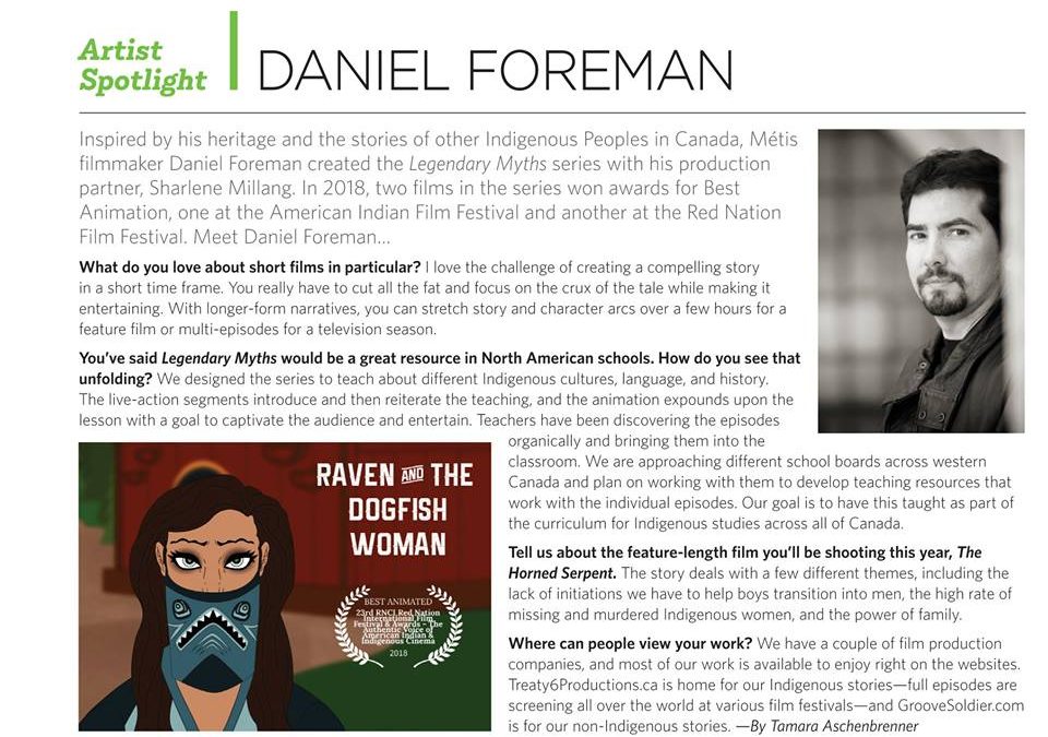 Artist Spotlight in Where Edmonton Magazine